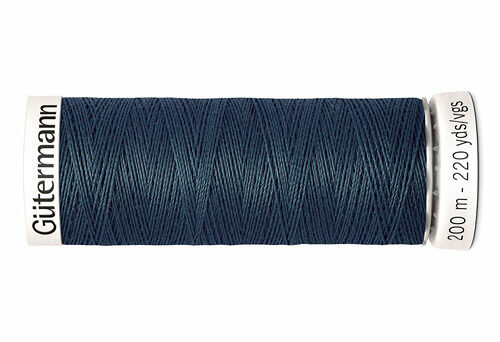 748277 Нить Sew-all для всех материалов, 200м, 100% п/э Gutermann(598 серо-зеленый)