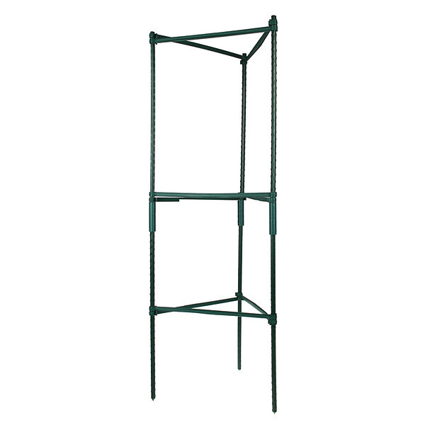 Inbloom опоры для растений 90см, 6 опоры d11мм*45см, 9 поперечен 30см, 3 коннектора, металл+ре