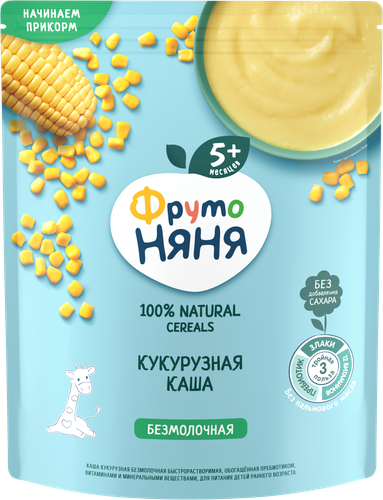 

Каша Фрутоняня кукурузная безмолочная с 5 месяцев 180 г