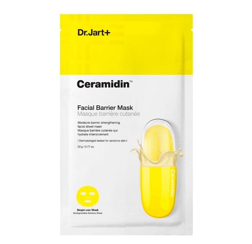 

Маска для лица Dr.Jart+ Ceramidin Dermask Маска Капсулы Красоты Ceramidin Питательная 5x22 г