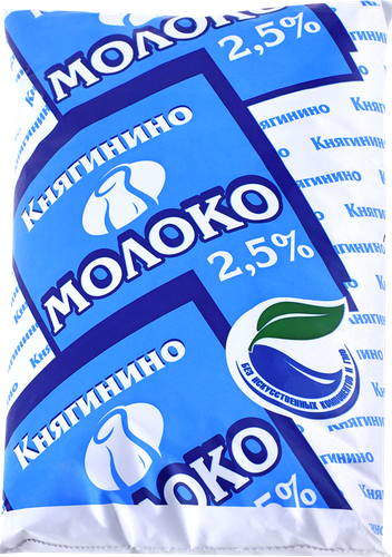 

Молоко Княгинино пастеризованное 2.5% 900 мл