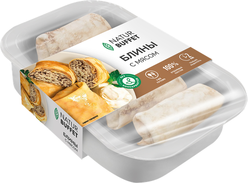 

Блины НАТУРБУФЕТ с мясом