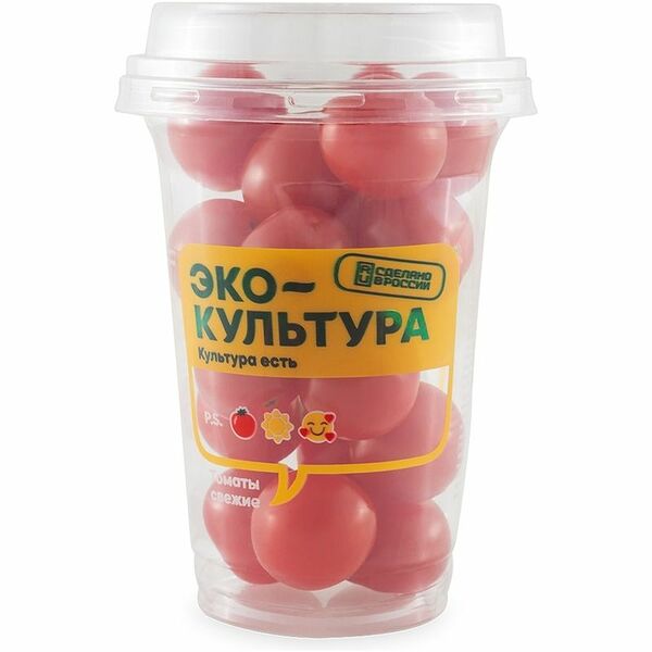 Томаты черри красные Экокультура шейкер 250 г