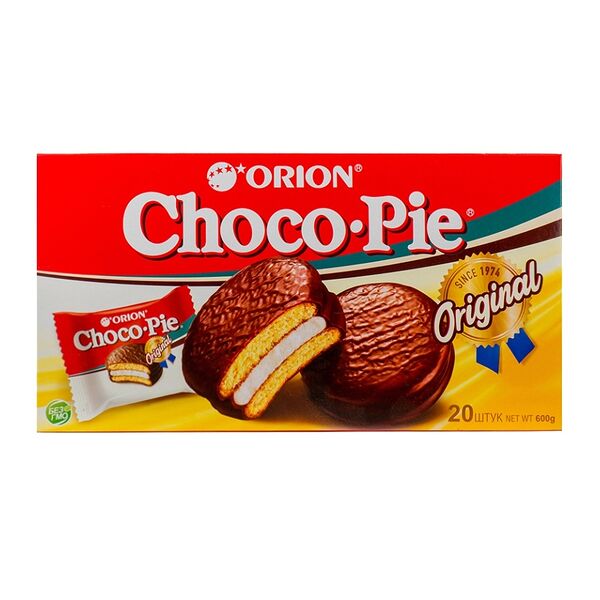 Печенье бисквитное Orion Choco Pie в глазури 600 г