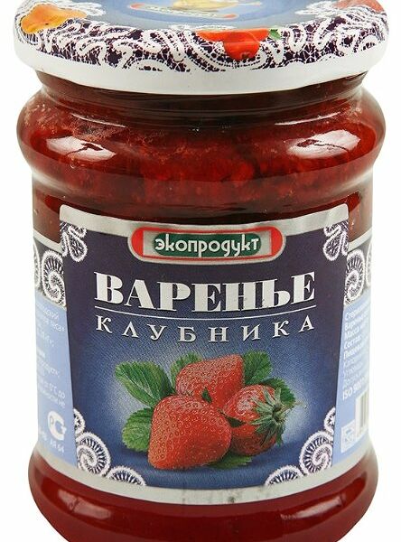 Варенье клубничное Экопродукт