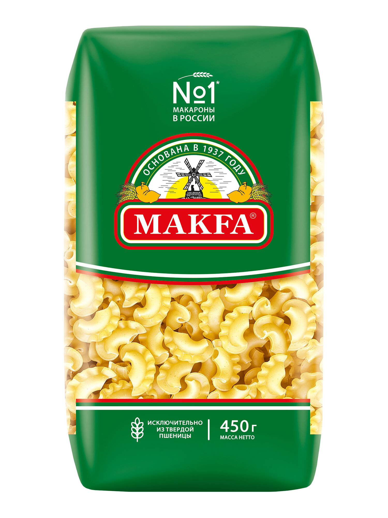 

Макаронные изделия Makfa Петушиные гребешки 450 г