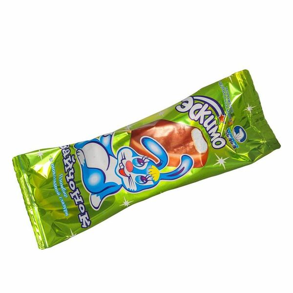 Мороженое Челны Холод Зайчонок пломбир в шоколадной глазури