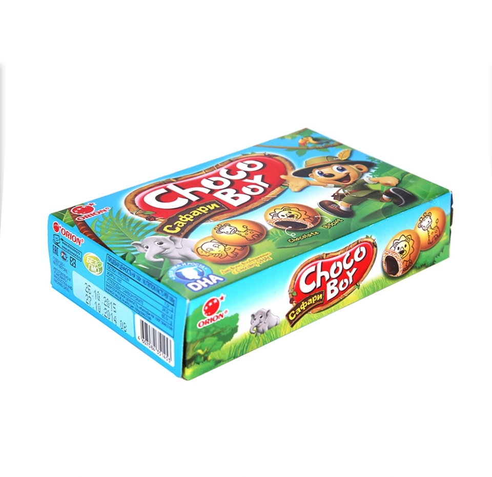 

Печенье Orion Choco Boy Safari 42 г