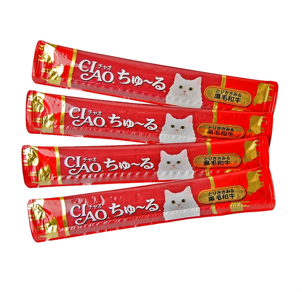 

Лакомство для кошек Inaba Ciao Churu Королевский краб, тунец 14 г х 4 шт.