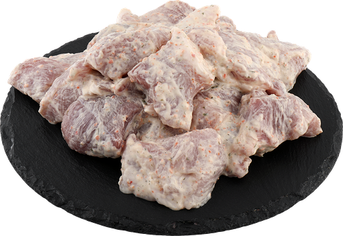 Шашлык из свиного окорока Лента Fresh Деликатесный в майонезе охлажденный вес