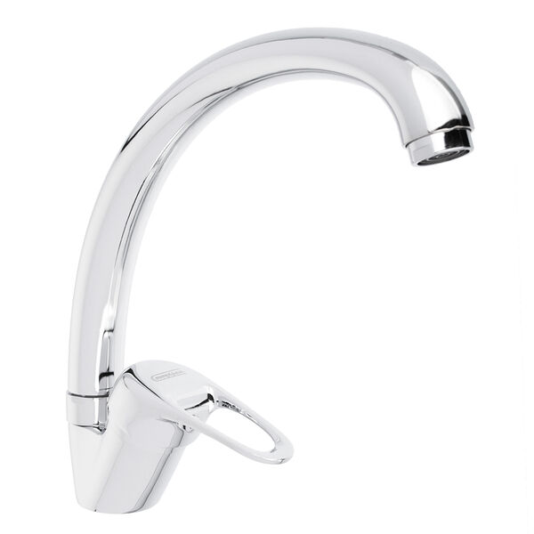 Союзкран смеситель для кухни, поворотный излив 25см, кер. картридж 35мм, хром, цинк, sk01-c103