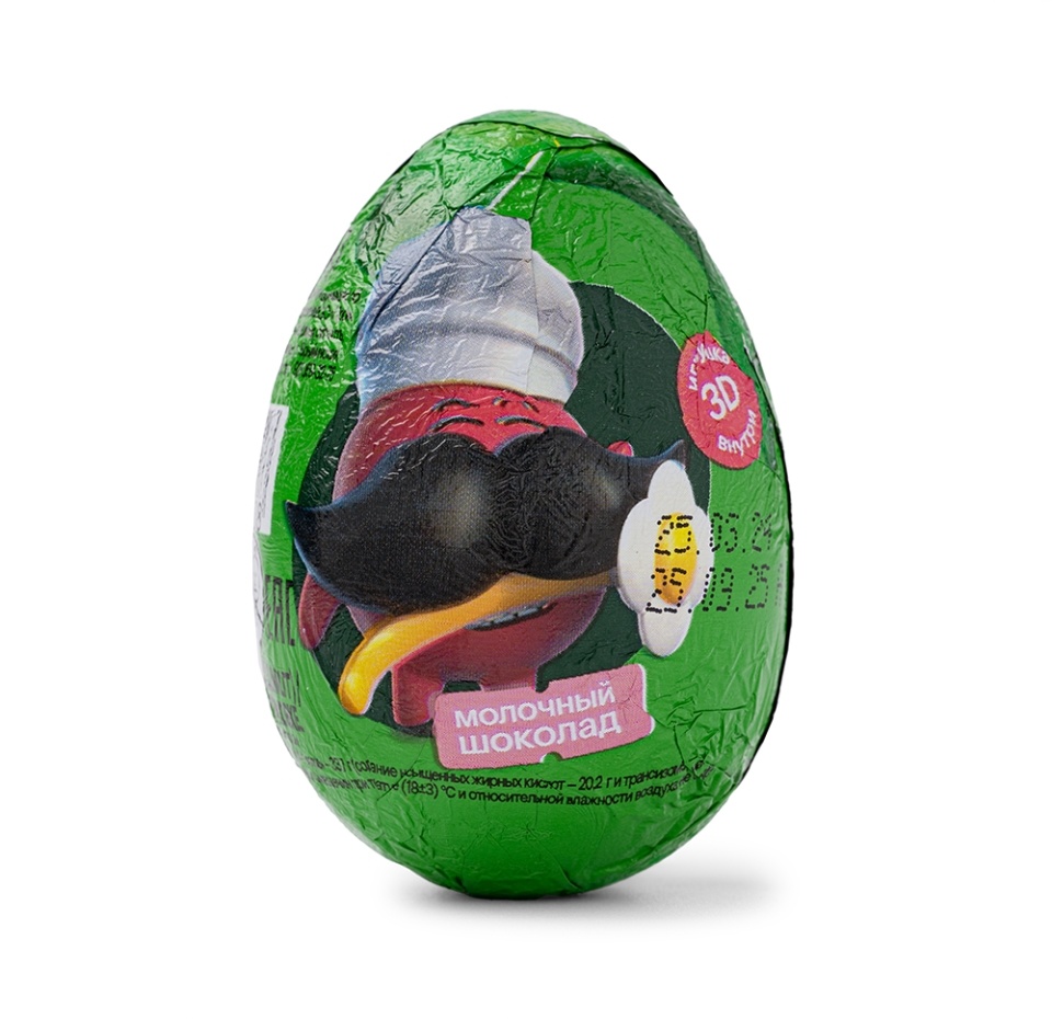 

Шоколадное яйцо Азбука вкуса с сюрпризом весенняя коллекция 20 г