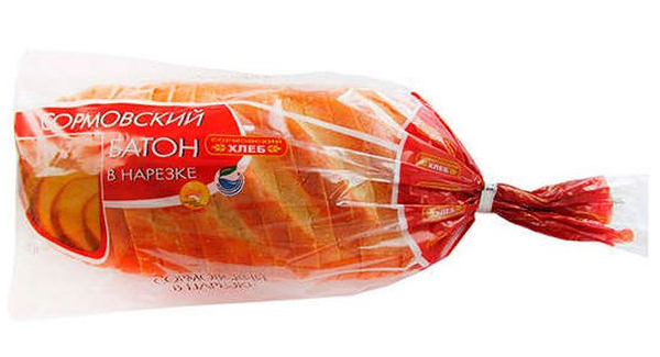 Батон Сормовский пшеничный в нарезке