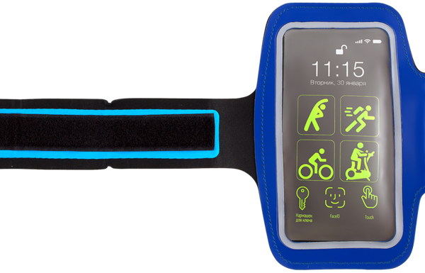 Чехол спортивный для смартфона ECOS SC-10 цвета в ассортименте, Арт. 006410