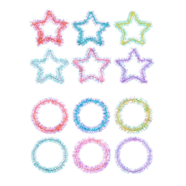 Сноу бум украшение декоративное 16см, пвх, металл, 2 вида