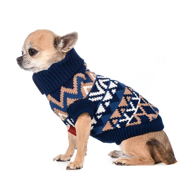 Свитер для собак 20см XS синий (унисекс)