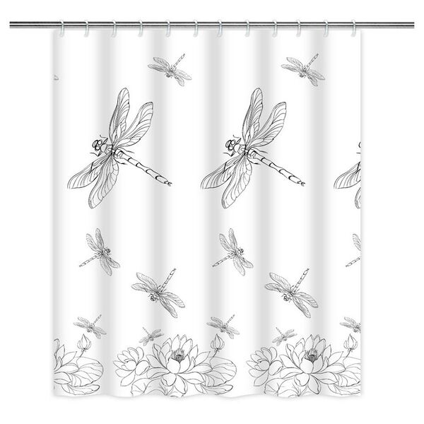 Штора для ванны Lotti, 180x180см, полиэстер