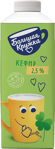Кефир Большая Кружка, 2,5%