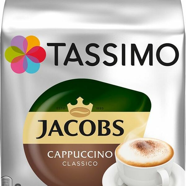 Кофе в капсулах Jacobs Cappuccino Classico Tassimo, 8 шт.