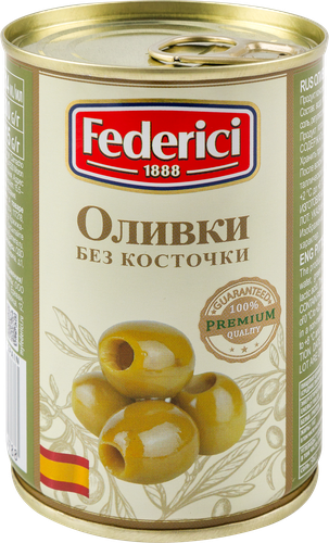 

Оливки Federici без косточки 300 г