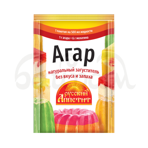 Загуститель Русский Аппетит 7гр Агар Натуральный