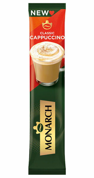 Напиток кофейный Monarch Classic Cappuccino, растворимый 15г
