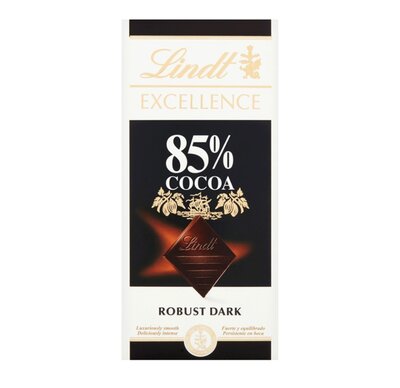 Шоколад горький Lindt Превосходство (Excellence) 85% какао 100 г