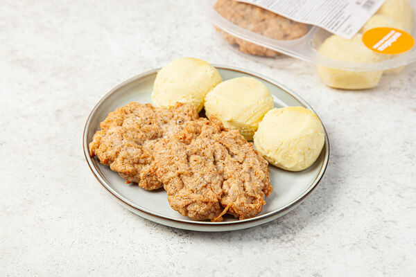 Котлета куриная с картофельным пюре