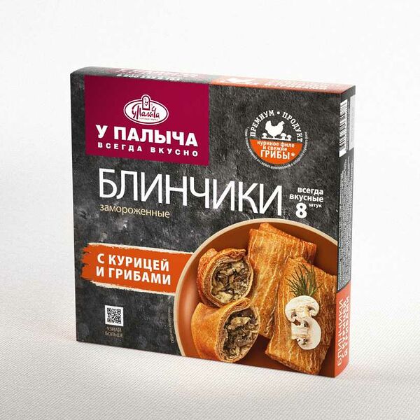Блинчики с курицей и грибами 320 г