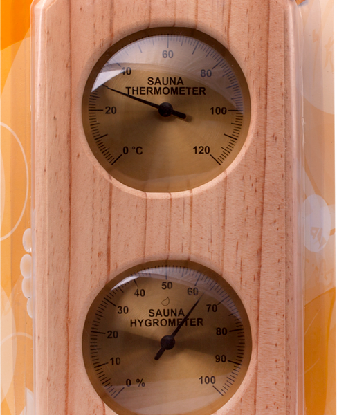 Банная станция (термометр+гигрометр), Арт. 5177-7020
