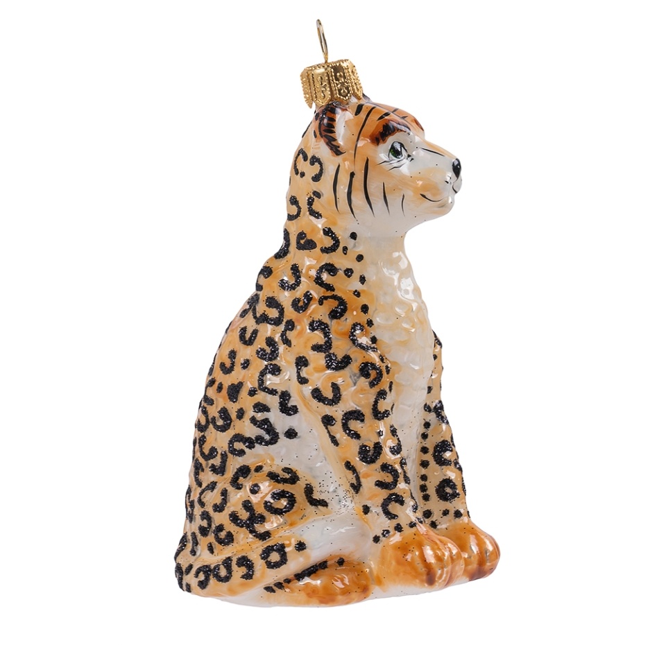 

Елочная игрушка Irena Коллекция Традиции Ягуар