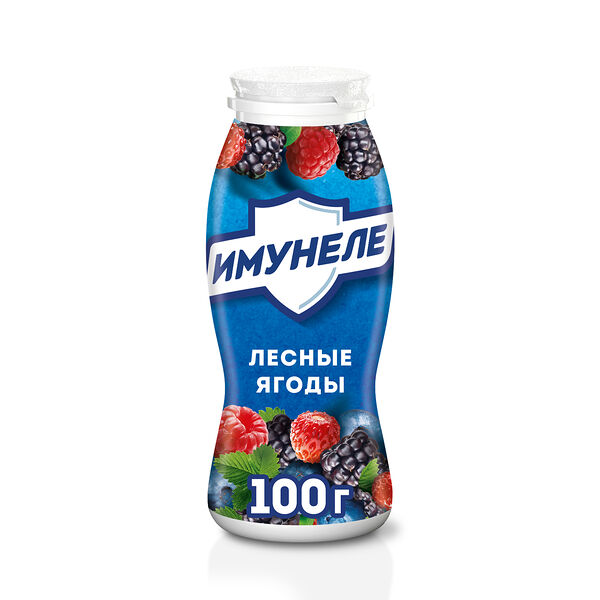 Напиток кисломолочный Имунеле Лесные ягоды 1.2%, 100 г