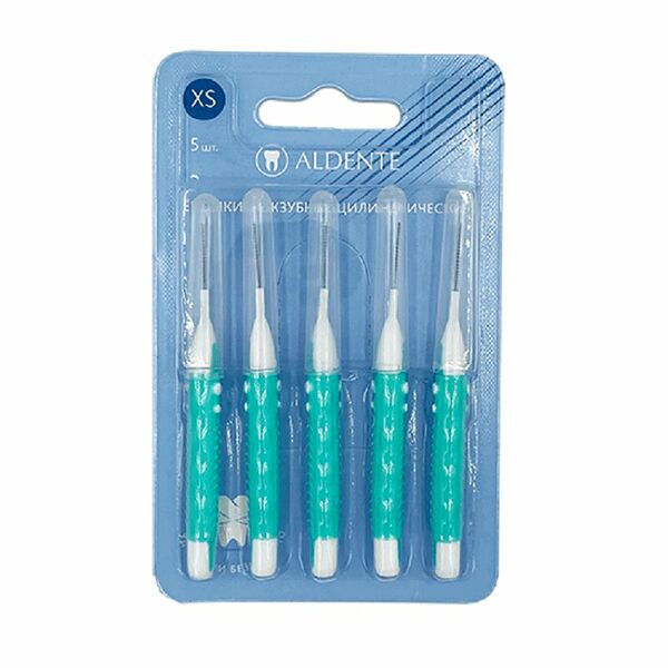 Ёршики межзубные Aldente 5 шт размер XS 