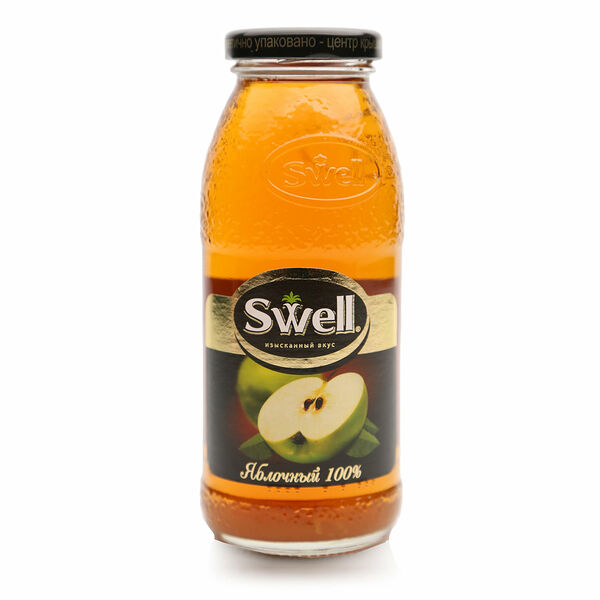 Сок яблочный Swell осветлённый 250 мл