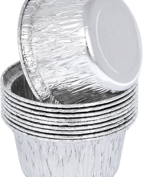 Набор форм для выпечки Marmiton серебро 8*3.5см 10шт