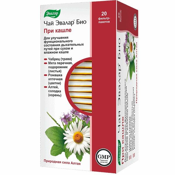 Эвалар Био Чай при кашле ф/пак.1,2г №20