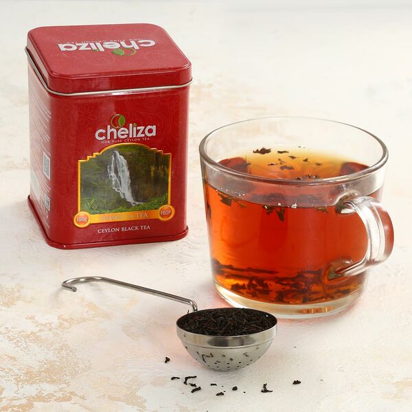 Чай черный Димбула 100% цейлонский Челиза листовой Шри-Ланка