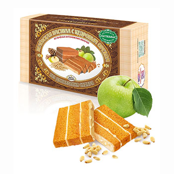 

Пастила Белёвская без добавления сахара с кедровым орехом 180 г