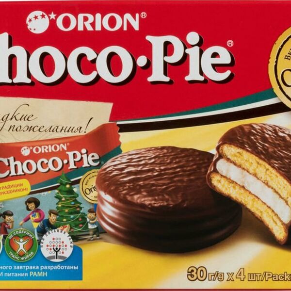 Пирожное Choco Pie Orion, 120 г