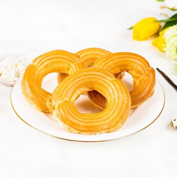 Творожные кольца оригинальные пирожные 160 г