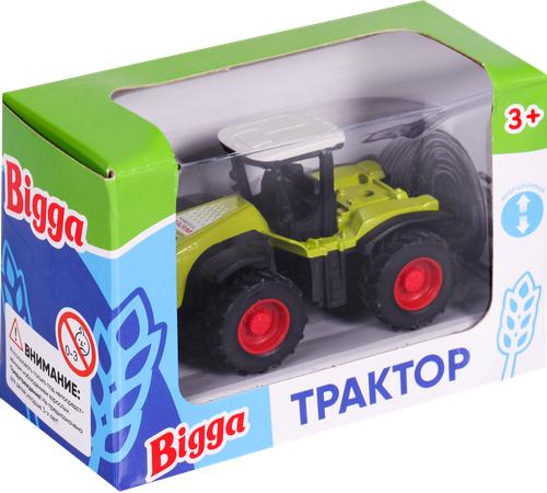 

Игрушка инерционная BIGGA Трактор 7,8см, Арт. B1492596, цвет в ассортименте