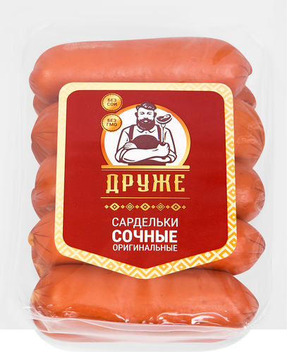 

Сардельки ДРУЖЕ Сочные оригинальные, весовые