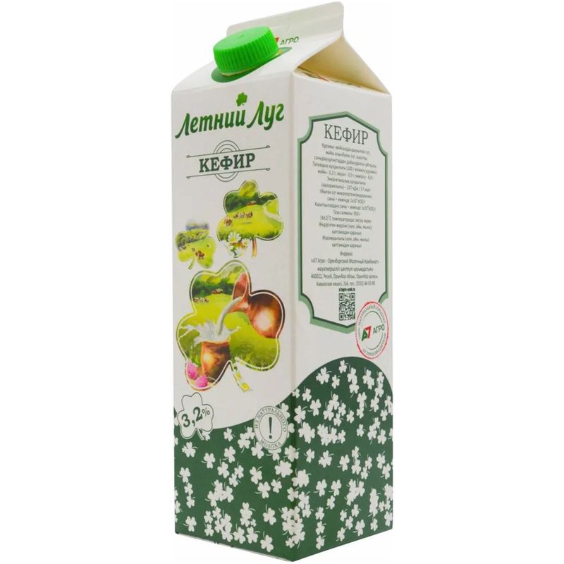 

Кефир Летний Луг 3.2%, 950 мл