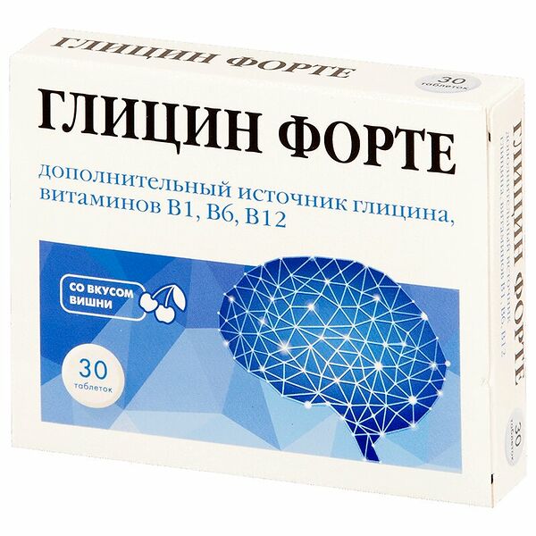 PL Глицин Форте со вкусом вишни таб.300мг №30