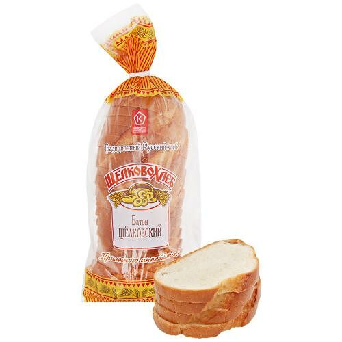 Батон ЩелковоХлеб Щелковский нарезка