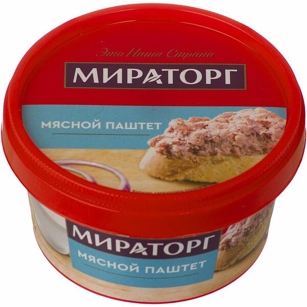 Паштет мясной Мираторг, 130г