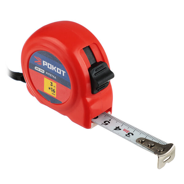 Рокот рулетка, пластик, 3мх16мм