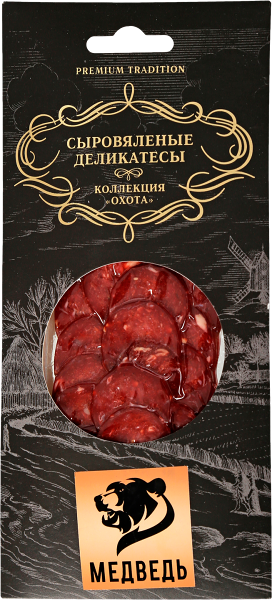 Колбаса сыровяленая Охота из медведя