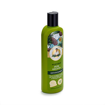 Гель для душа Рецепты Бабушки Агафьи питательный Кедровый