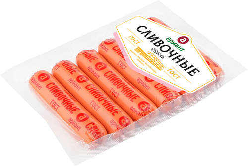 

Сосиски Ариант сливочные, 350 г